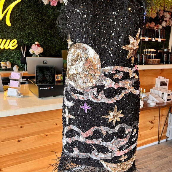 Strapless Cocktail Mini Dress - Picture 2 of 9